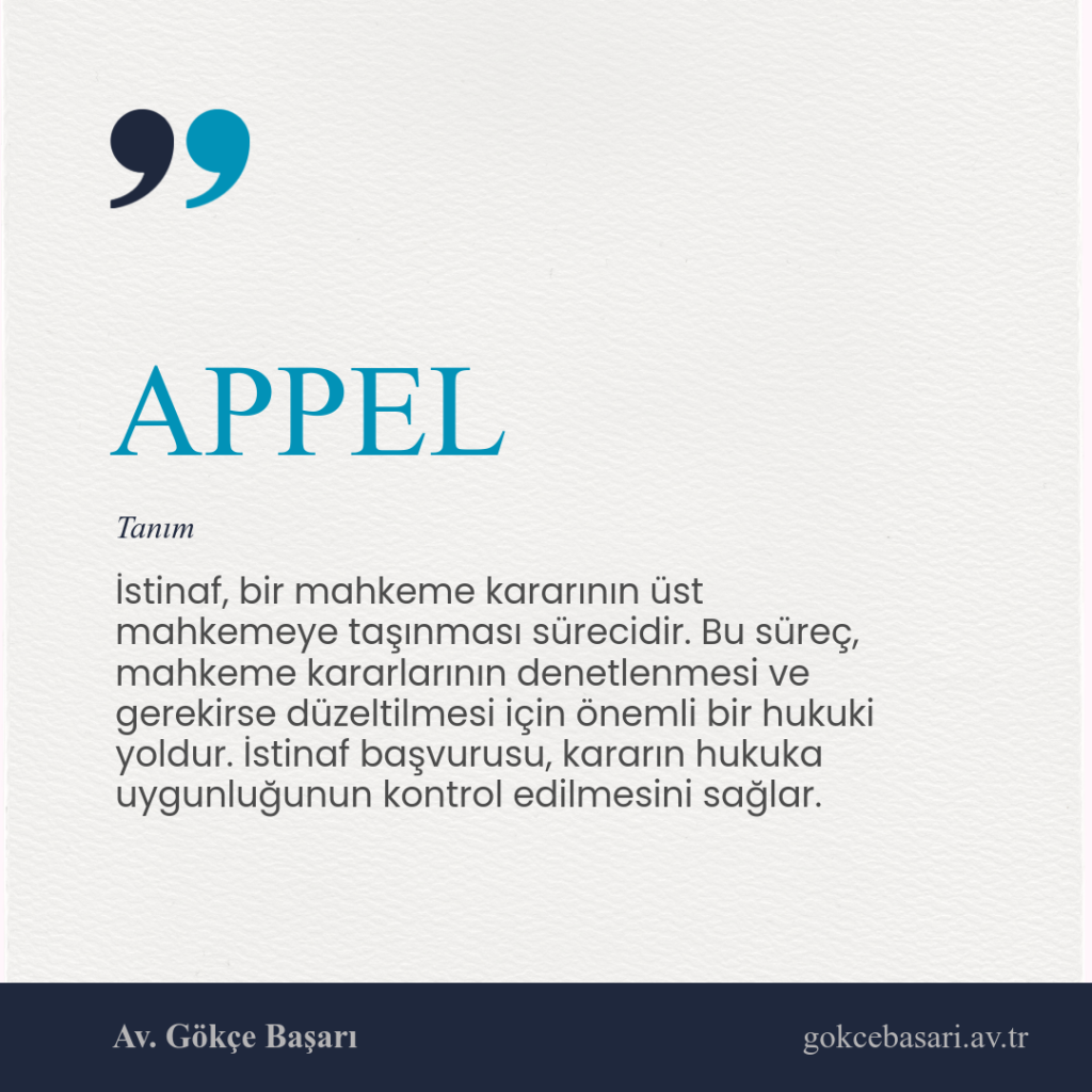 📌 APPEL Nedir?