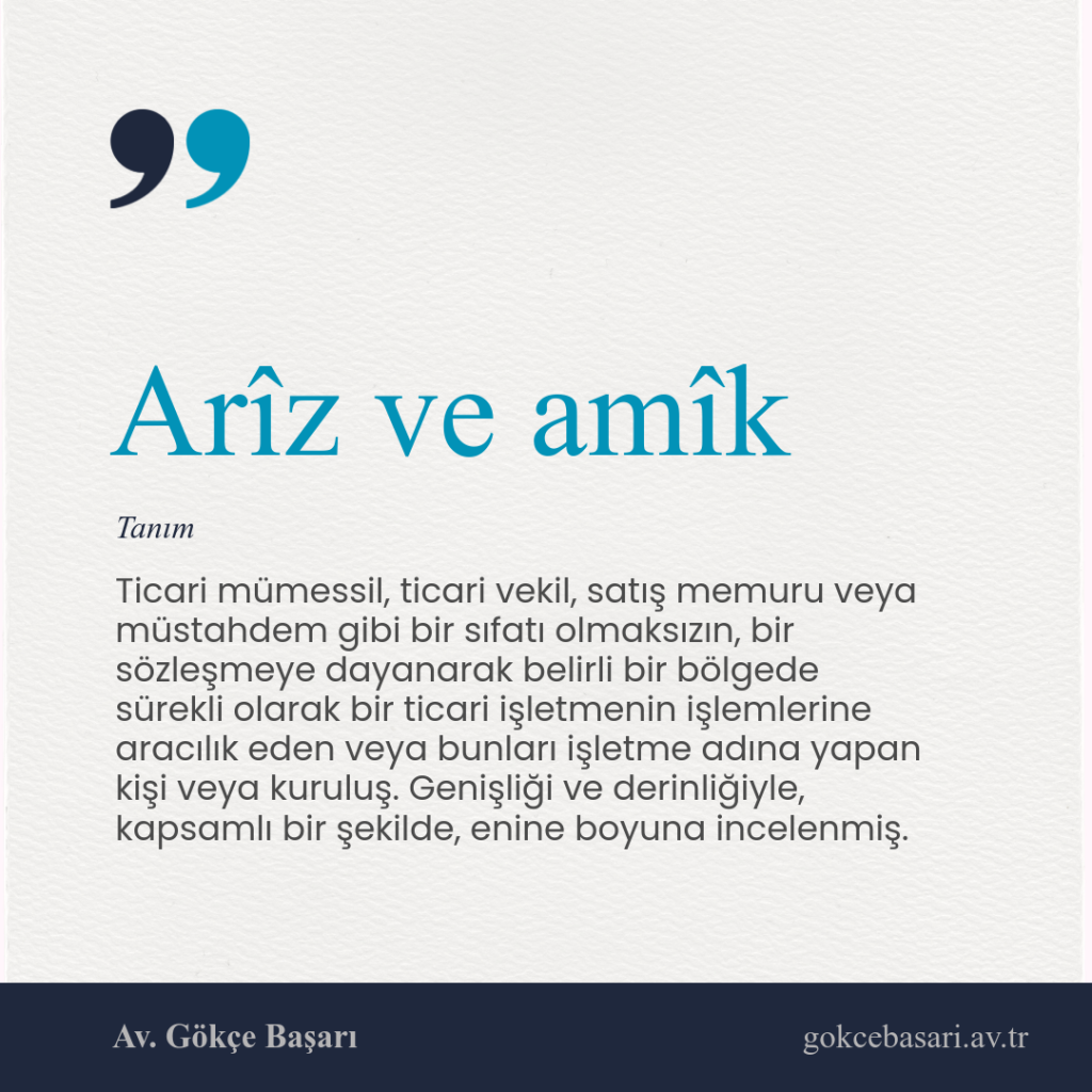 📌 Arîz ve amîk Nedir?